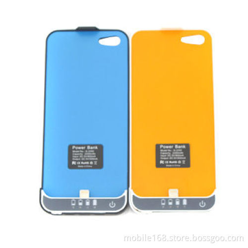 2014 Refurbished best famous brand mobile phones battery power bank case for iPhone 5S/5